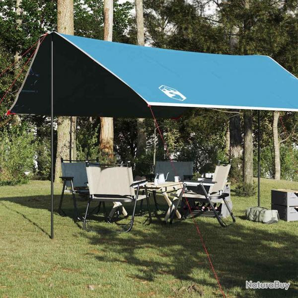 Bche de camping bleu 430x380x210 cm impermable alsavelo