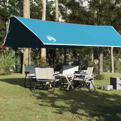Bâche de camping bleu 500x294 cm imperméable alsavelo