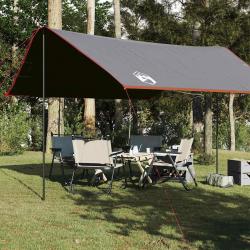 Bâche de camping orange 430x380x210 cm imperméable alsavelo