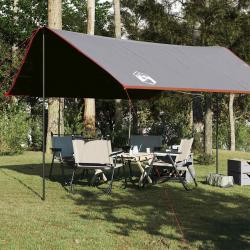 Bâche de camping orange 430x380x210 cm imperméable alsavelo