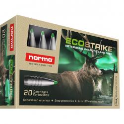 Munitions NORMA Cal.9.3x62 ecostrike 250gr 16.2g par 20