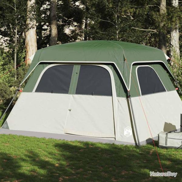 Tente de cabine familiale 6 personnes vert impermable