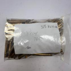 vrac 100 douille 375 h&h mag mélangé tiré 1 fois lot  100 douille