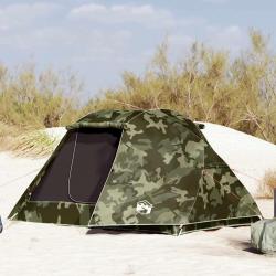 Tente de pêche 3 personnes camouflage imperméable
