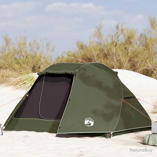 Tente de pche 5 personnes vert olive impermable