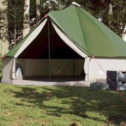 Tente familiale tipi 8 personnes vert imperméable