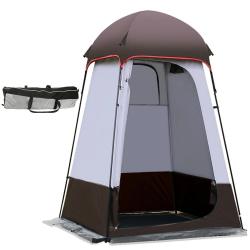 Tente de douche extérieure étanche, abri à langer de Camping Portable Extra Large avec parasol, pour
