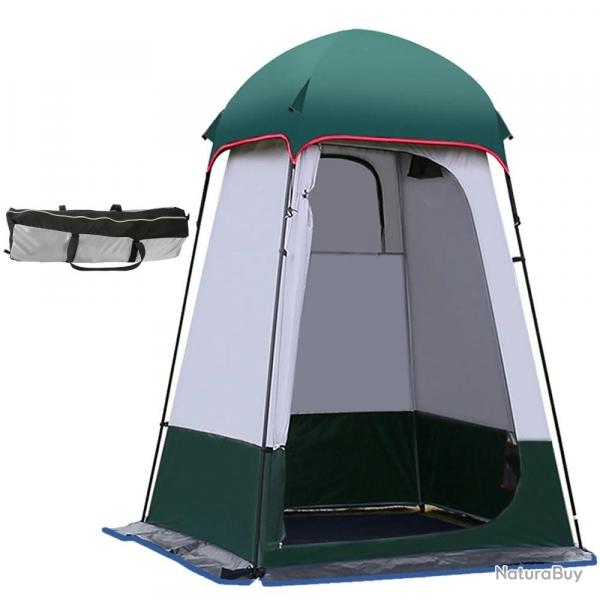 Tente de douche extrieure tanche, abri  langer de Camping Portable Extra Large avec parasol, pour