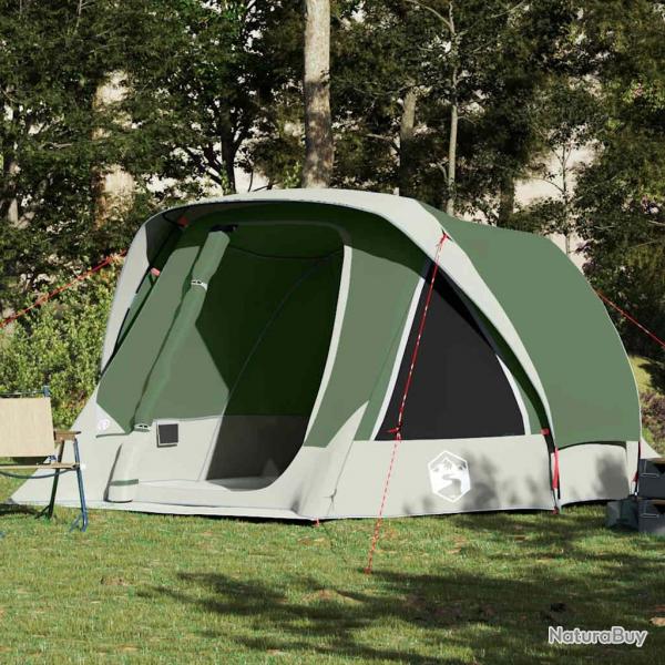 Tente de cabine familiale 6 personnes vert impermable
