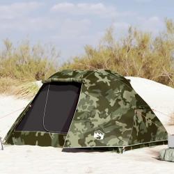 Tente de pêche 5 personnes camouflage imperméable