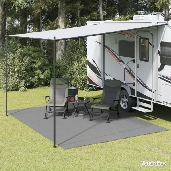 Tapis de tente anthracite 4x3 m