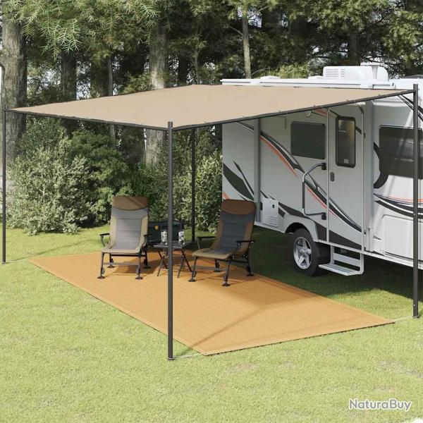 Tapis de tente sable 250x600 cm PEHD
