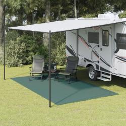 Tapis de tente vert 4,5x2,5 m