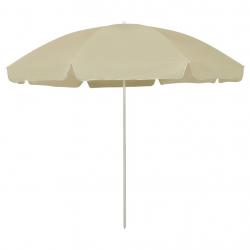 Parasol de plage jaune sable 300 cm