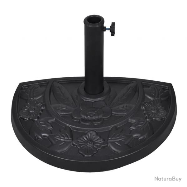 Socle de parasol demi-rond Rsine