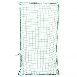 Filet pour remorque avec corde élastique vert 6x3 m PP