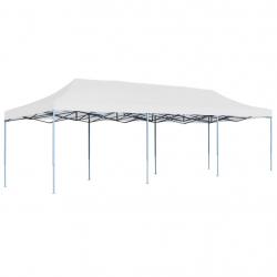 Tente de réception pliable 3x9 m Blanc