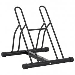 Support de vélo au sol autoportant pour 2 vélos acier