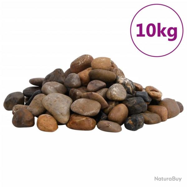 Galets polis 10 kg multicolores 2-5 cm