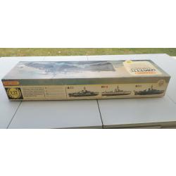 Maquette de la marque « Machbox » Corvette classe Flower au 1 :72, le « Bluebell »