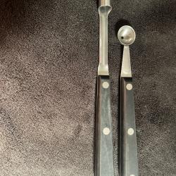 et pomme parisienne manche abs 3 rivets neuf