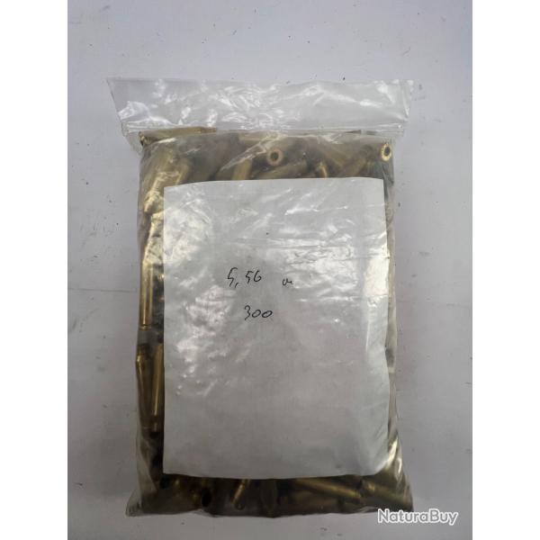 vrac 100 douille 5.56 / 223 rem mlang tir 1 fois lot