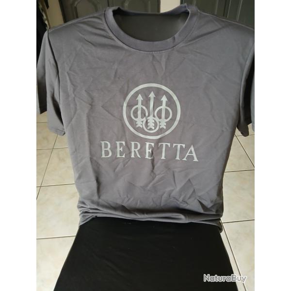T shirt gris beretta