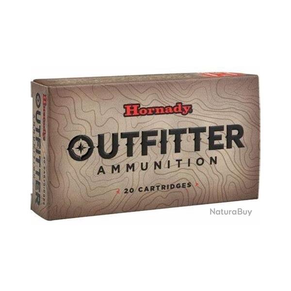 Munitions HORNADY cal.6.5PRC cx outfitter 130gr par 20