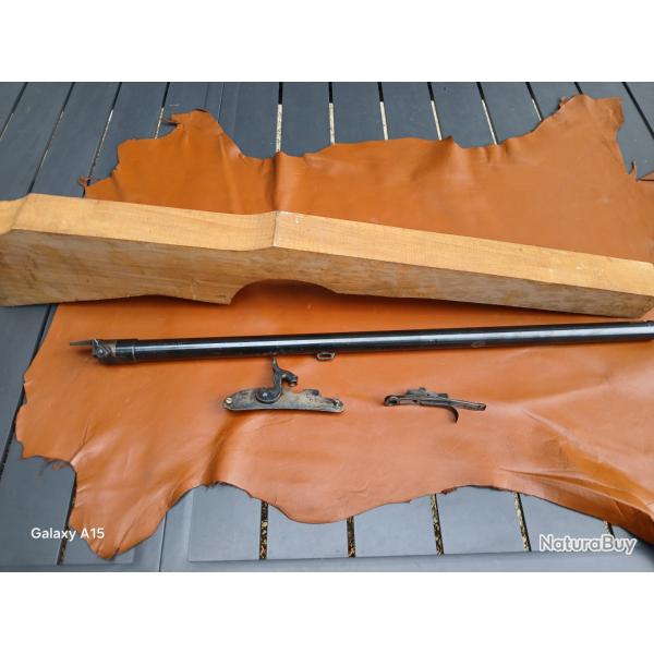 Platine  percussion et canon Ardesa .50 PN- sans rserve