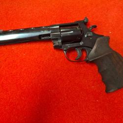 WEIHRAUCH HW9 ST BRONZÉ CALIBRE .22 LR EN CANON DE 6 POUCES + POIGNEE BOIS ERGONOMIQUE + MALLETTE