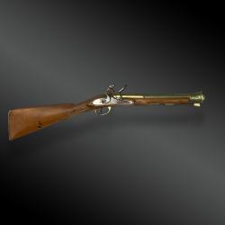 TROMBLON DE MARINE. MORTON à DUBLIN Angleterre fin XVIIIème siècle.