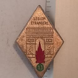 Insigne du 11ème régiment étranger d'infanterie (11ème REI)