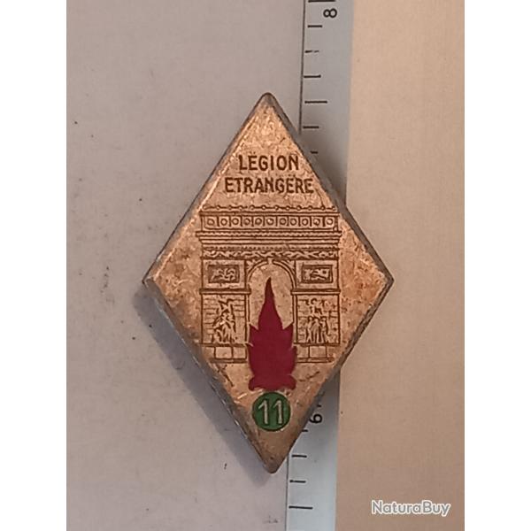 Insigne du 11me rgiment tranger d'infanterie (11me REI)