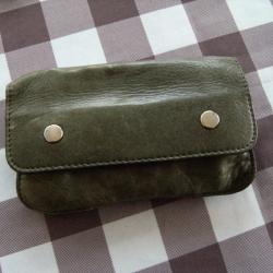 pochette cartouches avec passants ceinture,  tout cuir