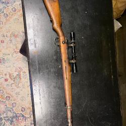 Mauser 98 8x64s équipé d'une lunette « sniper »