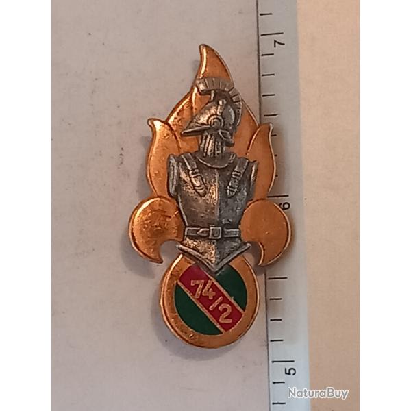 Insigne de la 2me compagnie du 74me bataillon du gnie