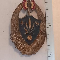 Insigne du 5ème régiment étranger d'infanterie (5ème REI) - grand modèle