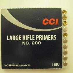 Amorce CCI 200 large rifle en stock immédiat