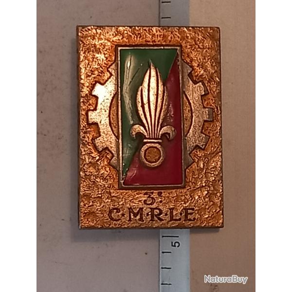 Insigne de la 3me compagnie moyenne de rparation de la Lgion trangre (3me CMRLE)