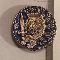 Insigne de la compagnie de base (CB) du 9ème régiment de chasseurs parachutiste (9ème RCP)