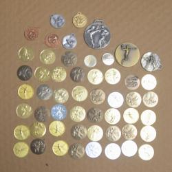 Gros Lot de médailles diverses et divers insignes