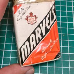 MARVELS PAQUET VIDE DE 20 CIGARETTES US ARMY TIMBRE ALASKA AND HAWAII