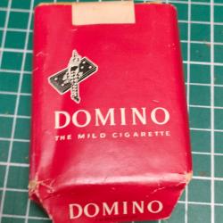 DOMINO PAQUET VIDE DE 20 CIGARETTES US