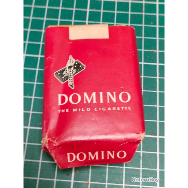 DOMINO PAQUET VIDE DE 20 CIGARETTES US