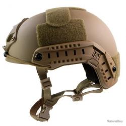 CASQUE TACTIQUE FAST KAKI (NON VENTILÉ) - LIVRAISON GRATUITE
