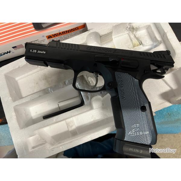 CZ shadow 2 Airsoft  CO2 pistolet 2 joules a plombs 4.5