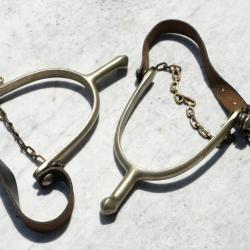 US ARMY - Paire éperons cavalerie CAVALRY SPURS U.S. A.B. - JLB25EPE003