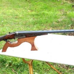 Fusil chasse juxtaposé hammerless CAL 12/70 n°14752 SARRIUGARTE FLGOIBAR ESPANA - ref LBV25JXT001