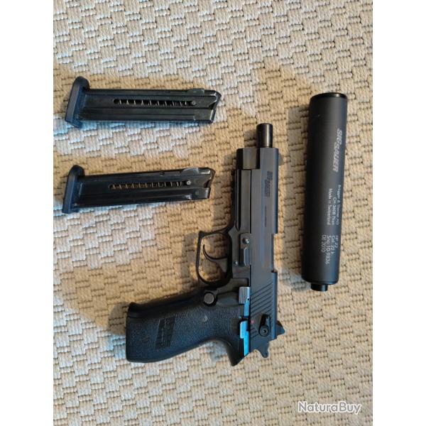 Pistolet SIG SAUER Mosquito 22LR canon filet