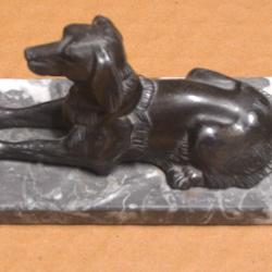 Bronze chien de chasse